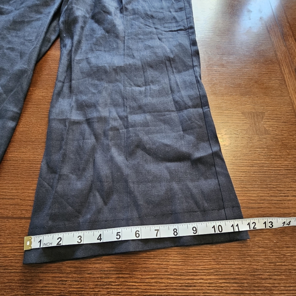 Cabi Wide Leg Linen Trouser Large - Picture 7 of 10